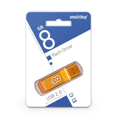 USB флеш накопитель Smartbuy 8GB Glossy Orange (SB8GBGS-Or) USB флеш накопитель Smartbuy 8GB Glossy Orange (SB8GBGS-Or)