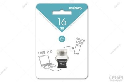 USB флеш накопитель Smartbuy 16GB OTG MicroUSB Poko Black (SB16GBPO-K) USB флеш накопитель Smartbuy 16GB OTG MicroUSB Poko Black (SB16GBPO-K)