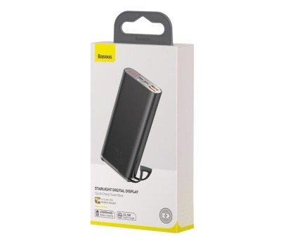 Powerbank Baseus Starlight Digital Display 20000mAh, 22,5W (PPXC-01) черный Powerbank Baseus Starlight Digital Display 20000mAh, 22,5W (PPXC-01) черный