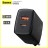 Зарядный блок Type C+1USB Baseus Compact 20W EU 1USB/1C, черное