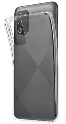 Чехол-накладка силикон 2.0мм Samsung Galaxy A02S/A03S прозрачный Чехол-накладка силикон 2.0мм Samsung Galaxy A02S/A03S прозрачный