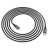 Usb Кабель-зарядка Type-C на Lightning Hoco X14 Double 3A 20W 2м в тканевой оплетке черный