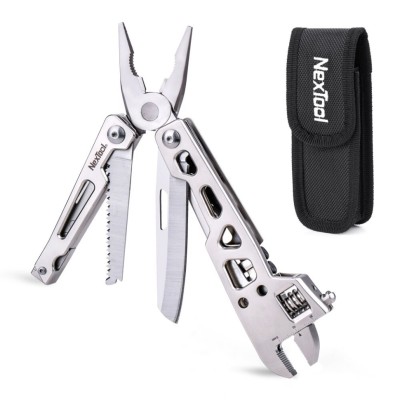 Мультитул NexTool Xiaomi Multi-function Stainless Steel KT5023 серебристый Мультитул NexTool Xiaomi Multi-function Stainless Steel KT5023 (3020302) серебристый