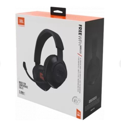 Стереонаушники полноразмерные JBL Free WFH с микрофоном 1.2м чёрные Стереонаушники полноразмерные JBL Free WFH с микрофоном 1.2м чёрные