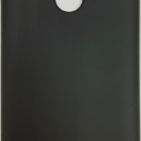 Накладка для Samsung Galaxy M21 Silicone cover без логотипа черная