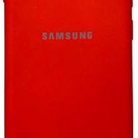 Накладка для Samsung Galaxy S10 Silicone cover без логотипа красная