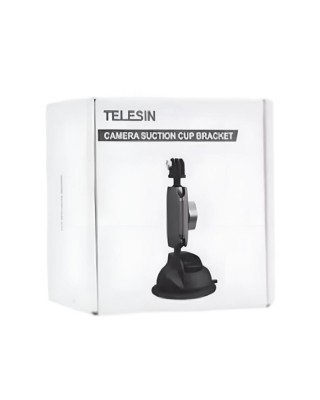 Универсальное крепление-присоска Telesin Camera Suction Cup Brac TE-SUC-010 для экшн-камер Универсальное крепление-присоска Telesin Camera Suction Cup Brac TE-SUC-010 для экшн-камер,  а так же любого другого оборудования на любую поверхность является отличным аксессуаром для крепления Вашей камеры на любые, не пористые, ровные поверхности. Шарнир изготовлен из авиационного алюминия. Идеально подходит для использования на лобовом стекле или корпусе автомобиля. Отлично спроектированное крепление позволит с легкостью манипулировать Вашей камерой , поворачивать, наклонять, а так же вращать камеру на 360°. Крепкое, индустриального уровня крепление, идеально подходит для удержания камер на автомобиле, лобовом стекле, мотоцикле, или снегоходе. Изготовлено из прочного полимера в сочетании с добавлением новой системы храповых шайб, надежно заблокируют Вашу камеру в установленном положении, даже в экстремальных условиях. Крепление с присоской может быть установлено даже на самые низкие уровни высоты позволяя получить тот самый, идеальный кадр.