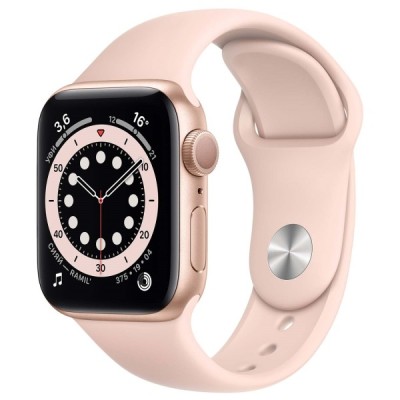 Apple Watch Series 6 40мм РСТ (MG123RU/A) золотой Apple Watch Series 6 40мм РСТ (MG123RU/A) золотой