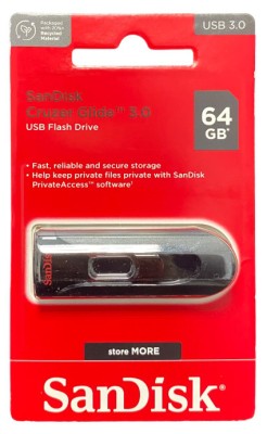 3.0 USB флеш накопитель SanDisk CZ600 Cruzer Glide 64GB (SDCZ600-064G-G35) черный 3.0 USB флеш накопитель SanDisk CZ600 Cruzer Glide 64GB (SDCZ600-064G-G35) черный