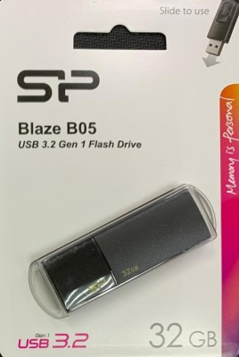 3.2 USB флеш накопитель Silicon Power 32GB Blaze B05 Black 3.2 USB флеш накопитель Silicon Power 32GB Blaze B05 Black