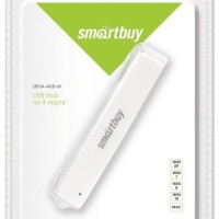 USB-HUB Smartbuy 4 порта белый (SBHA-408-W)