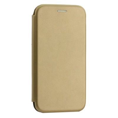 Чехол-книжка Samsung Galaxy M52 Fashion Case кожаная боковая золотая Чехол-книжка Samsung Galaxy M52 Fashion Case кожаная боковая золотая