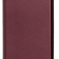 Чехол-книжка Samsung Galaxy A50 Fashion Case кожаная боковая бордовая