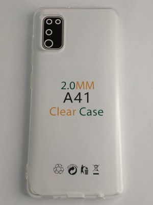 Чехол-накладка силикон 2.0мм Samsung Galaxy A41 прозрачный Чехол-накладка силикон 2.0мм Samsung Galaxy A41 прозрачный