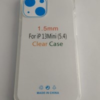 Чехол-накладка силикон 2.0мм i-Phone 13 Mini прозрачный тех.пак