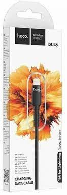 Usb Кабель-зарядка Lightning Hoco DU46 2.4A 2м черный Usb Кабель-зарядка Lightning Hoco DU46 2.4A 2м черный
