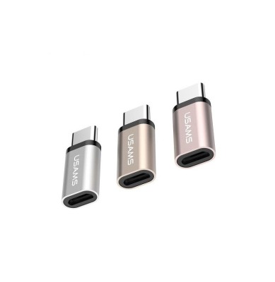 OTG Type-C (папа) на Micro (мама) Usams TCTMIC02 золотой OTG Type-C (папа) на Micro (мама) Usams TCTMIC02 золотой