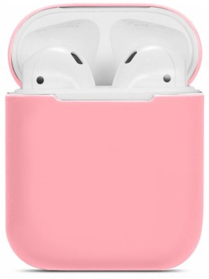 Силиконовый чехол для AirPods розовый Силиконовый чехол для AirPods розовый