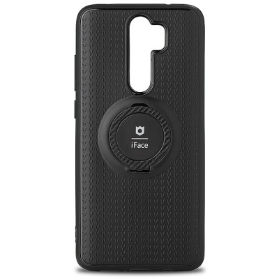 Чехол-накладка для Xiaomi Redmi 9 силикон iface с держателем чёрный Чехол-накладка для Xiaomi Redmi 9 силикон iface с держателем чёрный