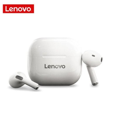 Беспроводные наушники TWS Lenovo LP40 IPX4/BT5.0/40mAh (300mAh)/5ч белые Беспроводные наушники TWS Lenovo LP40 IPX4/BT5.0/40mAh (300mAh)/5ч белые