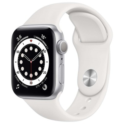 Apple Watch Series 6 40мм РСТ (MG283RU/A) серебристый Apple Watch Series 6 40мм РСТ (MG283RU/A) серебристый
