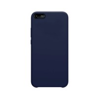 Накладка для Huawei Y5 Prime 2018 / CW 7 Silicone cover темно-синяя