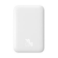 Powerbank с беспроводной зарядкой Baseus Magnetic Wireless 6000mAh 20W (PPCX020002) белый