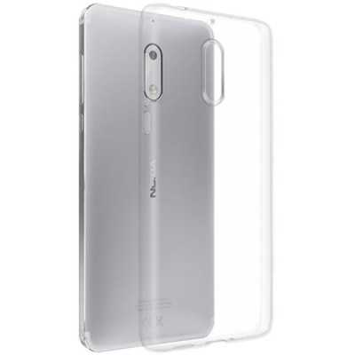 Чехол-накладка силикон 0.5мм Nokia 6 (2018) прозрачный Чехол-накладка силикон 0.5мм Nokia 6 (2018) прозрачный