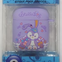 Силиконовый светящийся в темноте чехол для AirPods 1/2 Luxo Kaws рисунок №3