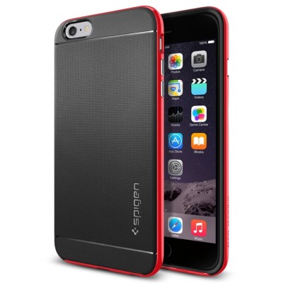 Чехол Spigen для i-Phone 6 Plus &quot; Neo Hybrid Series SGP11065 красный Чехол Spigen для i-Phone 6 Plus " Neo Hybrid Series SGP11065 красный