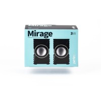 Акустическая система 2.0 Perfeo MIRAGE мощность 2х1.5 Вт (RMS), USB, черная