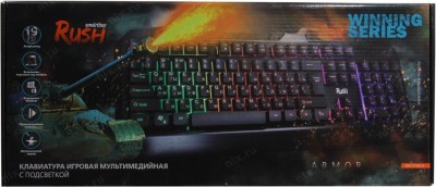 Клавиатура игровая Smartbuy RUSH Armor 310 USB черная (SBK-310G-K)/20 Клавиатура игровая Smartbuy RUSH Armor 310 USB черная (SBK-310G-K)/20