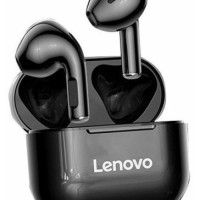 Беспроводные наушники TWS Lenovo LP40 IPX4/BT5.0/40mAh (300mAh)/5ч черная
