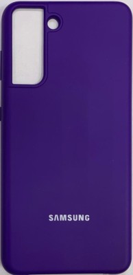 Накладка для Samsung Galaxy S21/S30 Silicone cover фиолетовая Накладка для Samsung Galaxy S21/S30 Silicone cover фиолетовая