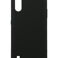 Накладка для Samsung Galaxy A01 Silicone cover черная
