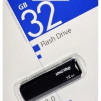 USB флеш накопитель Smartbuy 32GB Clue Black (SB32GBCLU-K)