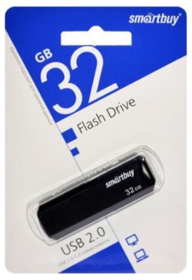 USB флеш накопитель Smartbuy 32GB Clue Black (SB32GBCLU-K) USB флеш накопитель Smartbuy 32GB Clue Black (SB32GBCLU-K)