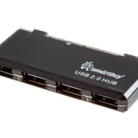 USB-HUB Smartbuy 4 порта (SBHA-6110-K) черный