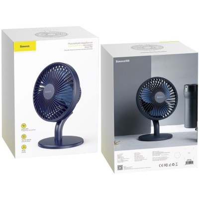 Настольный вентилятор Baseu Ocean Fan синий (CXSEA-15) Настольный вентилятор Baseu Ocean Fan синий (CXSEA-15)