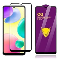 Защитное стекло для Xiaomi Redmi 10A OG Purple черное