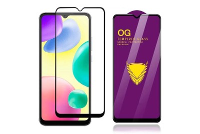 Защитное стекло для Xiaomi Redmi 10A OG Purple черное Защитное стекло для Xiaomi Redmi 10A OG Purple черное