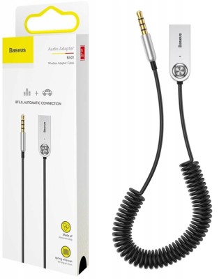 Адаптер Baseus AUX Car Wireless Receive BT5.0 CABA01-01 черный Адаптер Baseus AUX Car Wireless Receive BT5.0 CABA01-01 черный