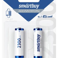Аккумулятор NiMh Smartbuy AA/2BL 2300 mAh (24/240) SBBR-2A02BL2300