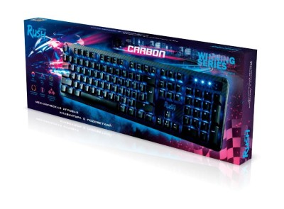 Клавиатура механическая игровая Smartbuy RUSH Carbon 312 USB, (SBK-312MG-K)/10 черная Клавиатура механическая игровая Smartbuy RUSH Carbon 312 USB, (SBK-312MG-K)/10 черная