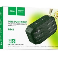 Bluetooth колонка Hoco BS42 BT5.0/500mAh/2ч/5Вт/TF зеленая