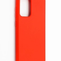 Накладка для Samsung Galaxy A52 Silicone cover красная