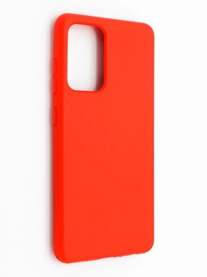 Накладка для Samsung Galaxy A52 Silicone cover красная Накладка для Samsung Galaxy A52 Silicone cover красная