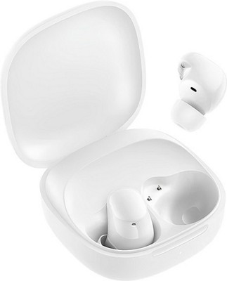 Наушники беспроводные Xiaomi Redmi Buds 6 Play EU белые Наушники беспроводные Xiaomi Redmi Buds 6 Play  выполнен в формате крошечных внутриканальных «затычек» с 10-мм динамическими драйверами внутри. С помощью фирменного мобильного приложения можно выбрать один из пяти вариантов настройки звучания в зависимости от ваших предпочтений. Активного шумоподавления в ней нет. Зато имеется функция устранения посторонних звуков во время телефонах разговоров, чтобы голос был более чистым. Управлять наушниками можно с помощью касаний к сенсорным панелям на внешней стороне. Наушники подключаются по современному протоколу Bluetooth 5.4 и поддерживают функцию Google Fast Pair для автоматической синхронизации с Android-устройствами поблизости. На одном заряде Redmi Buds 6 Play могут воспроизводить музыку до 7,5 часа, а с подзарядкой от кейса — до 36 часов. Есть также функция быстрой зарядки: 10 минут хватает на 3 часа работы. По защите от влаги и пыли Redmi buds 6 Play соответствуют стандарту IPX4,  их можно брать на тренировки на открытом воздухе в ненастную погоду.