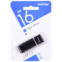 USB флеш накопитель Smartbuy 16GB Quartz Black (SB16GBQZ-K)