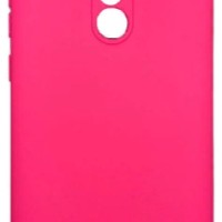 Накладка для Xiaomi Redmi Note 8 pro Silicone cover без логотипа розовая